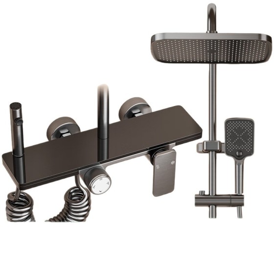 CH12-NGN gray shower set ,stock